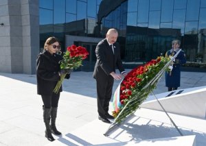 Prezident Xocalı Soyqırımı Memorialının AÇILIŞINDA