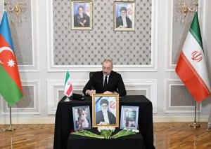 Prezident İranın ölkəmizdəki səfirliyində oldu -