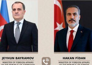 Ceyhun Bayramov Türkiyəyə növbəti raket hücumunu qınadı