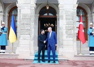 Zelenski ilə Ərdoğan İstanbulda görüşdü
