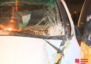 Qaradağda zəncirvari qəza