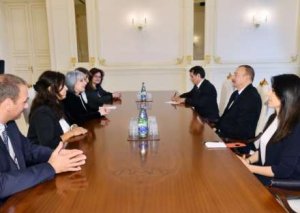 Azərbaycan prezidenti Bolqarıstanın vitse-prezidentini qəbul edib