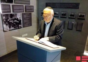 Abraham Kuper: “Azərbaycan xalqı tolerantlığı ilə fəxr edə bilər”