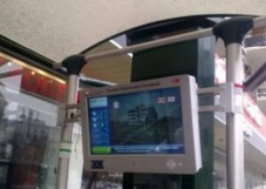 Avtobusların çatma vaxtı dayanacaqda tabloda göstəriləcək