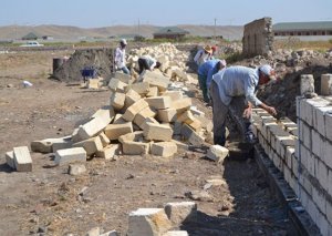 Cəbhə bölgəsində yeni pambıq tədarükü məntəqəsi tikilir