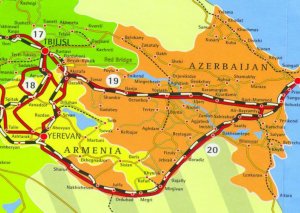 Bakı-Tbilisi-Qars dəmir yolu xətti işə düşür