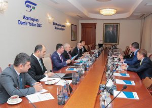 “Azərbaycan Dəmir Yolları” QSC ilə “Stadler Rail Group” şirkəti arasında əlaqələr genişləndirilir