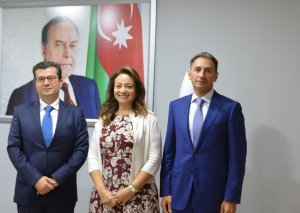 “Afrika İttifaqı Komissiyası”nın komissarı xanım Amani Abu-Zeyd “Azərkosmos” ASC-yə səfər edib