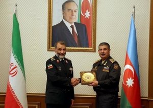 İranın Sərhəd Qoşunları komandanı Bakıda