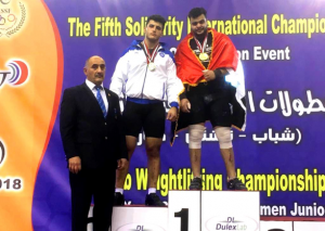 Ağır atletimiz gümüş medal qazandı