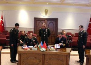 Azərbaycanla Türkiyə arasında hərbi əməkdaşlığa dair yeni sənəd imzalanıb