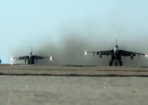 Azərbaycan Ordusunun təlimləri zamanı döyüş aviasiya vasitələrinin yerdəyişməsi həyata keçirilib