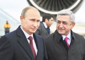 Putinlə Sarkisyan Qarabağdan danışacaq