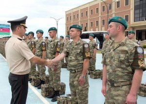 Əfqanıstandakı sülhməramlılarımızın bir qrupu Azərbaycana qayıdıb