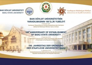 Vyanada BDU-nun 100 illik yubileyi qeyd ediləcək