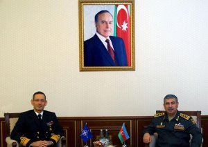 Zakir Həsənov NATO/SHAPE Tərəfdaşlıq İdarəsinin rəisi ilə görüşüb