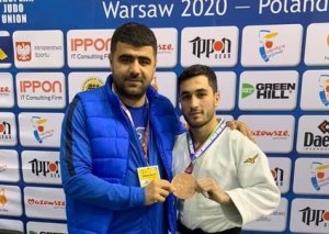 Cüdoçumuz Polşada medal qazandı- VİDEO