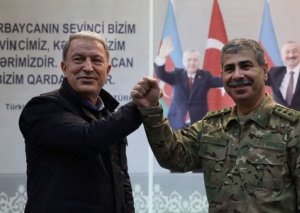 Türkiyənin müdafiə naziri Azərbaycanda səfərdədir