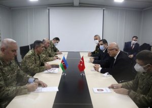 Azərbaycanla Türkiyə Birgə Monitorinq Mərkəzinin fəaliyyətini müzakirə edib