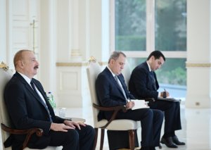 Prezident yeni səfiri qəbul etdi - Fotolar