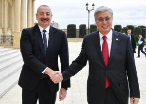 Astanada Prezidentin rəsmi qarşılanma mərasimi keçirildi