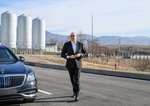 İlham Əliyev Xocalıdadır - Fotolar