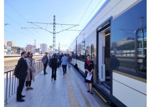 Kürdəmirə də qatarla gedə biləcəyik — FOTOLAR