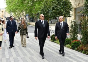 Prezident Bakıda açılışda İŞTİRAK ETDİ - FOTOLAR