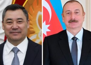 Sadır Japarov İlham Əliyevi təbrik edib