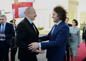 İrakli Kobaxidze İlham Əliyevi təbrik etdi