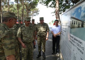 Zakir Həsənov yeni hərbi obyektdə