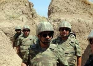 Müdafiə naziri cəbhə xəttində mühüm tapşırıqlar verib