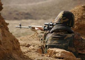 Düşmən 100 atəş zərbəsi ilə susdurulub