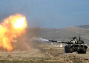 Azərbaycan tankları düşməni vahiməyə saldı