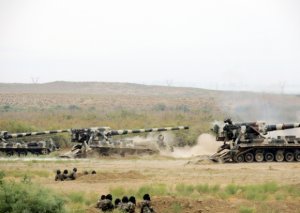 Ağdamda erməni mövqeləri darmadağın edildi-