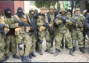 300 Donbass separatçısı Qarabağa göndərilmək üçün QRU-nun bazasında təlim keçir-