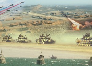 Ordumuz irimiqyaslı təlimlərə -