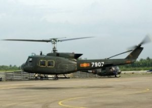 Hərbi helikopter qəzaya uğradı