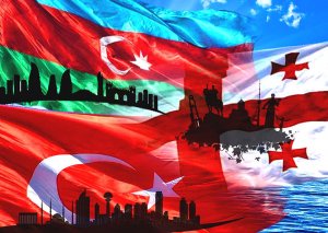 Azərbaycan, Gürcüstan və Türkiyənin müdafiə nazirlərinin görüşü