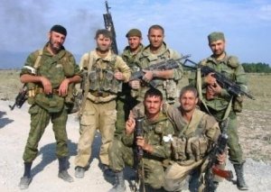 Çeçen döyüşçüləri vətənlərinə qayıdırlar