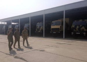 Azərbaycanda səhra komanda məntəqəsi parkı açılıb