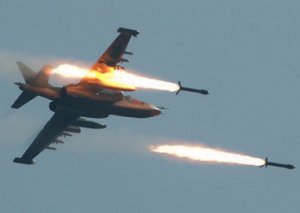 Rusiya təyyarələri Ukraynanı bombaladı