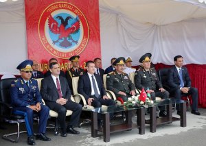 Zakir Həsənovla Türkiyənin müdafiə nazirləri birgə təlimlərin bağlanışında iştirak etdi