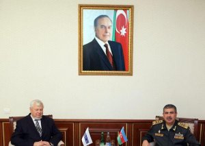 Zakir Həsənov Anjey Kaspşiklə cəbhədəki vəziyyətdən danşdı