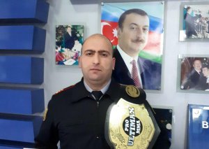 DİN İdman Cəmiyyətinin yetirməsi Avrasiya kəmərinin sahibi olub