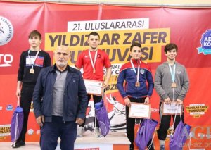 Güləşçilərimizdən 2 qızıl, 2 gümüş və 4 bürünc medal