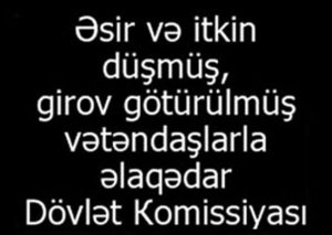 4 nəfər atəşkəsə qədərki döyüşlərdə itkin düşüb