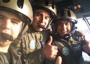 Azərbaycan pilotları türk “Cougar”ının şturvalı arxasında