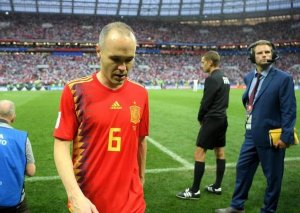 İnyesta İspaniya millisindən getdi