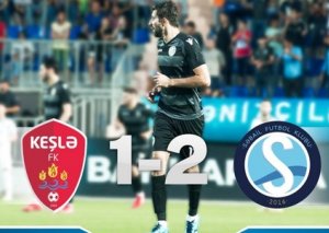 Topaz Premyer Liqası: “Səbail” komandası “Keşlə”yə qalib gəlib